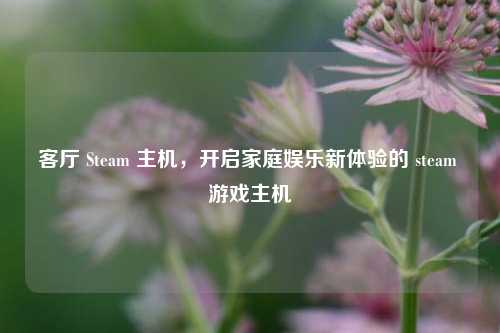 客厅 Steam 主机，开启家庭娱乐新体验的 steam 游戏主机