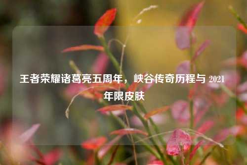 王者荣耀诸葛亮五周年，峡谷传奇历程与 2021 年限皮肤