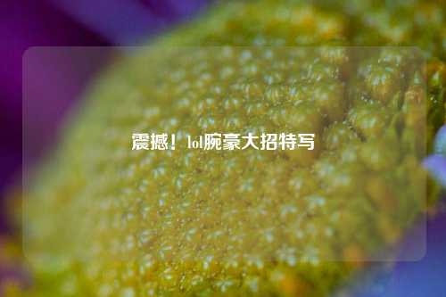 震撼！lol腕豪大招特写
