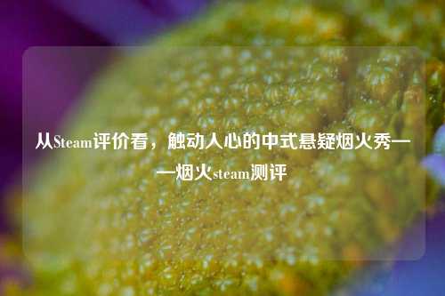 从Steam评价看，触动人心的中式悬疑烟火秀——烟火steam测评