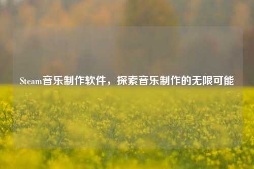 Steam音乐制作软件，探索音乐制作的无限可能