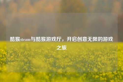 酷猴steam与酷猴游戏厅，开启创意无限的游戏之旅