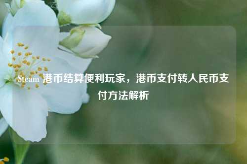 Steam 港币结算便利玩家，港币支付转人民币支付方法解析