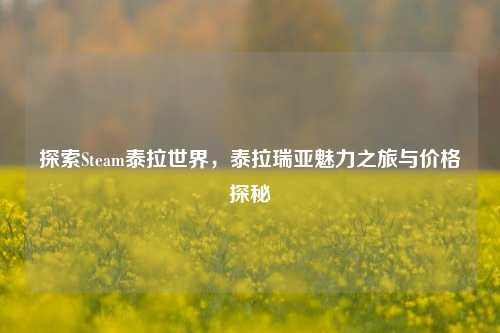探索Steam泰拉世界,泰拉瑞亚魅力之旅与价格探秘