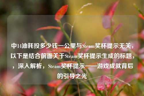 中14油耗投多少钱一公里与Steam奖杯提示无关,以下是结合前面关于Steam奖杯提示生成的标题,,深入解析,Steam奖杯提示——游戏成就背后的引导之光