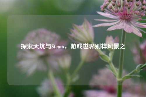 探索天坑与Steam，游戏世界别样风景之