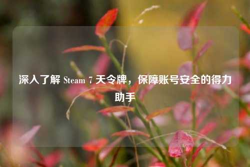 深入了解 Steam 7 天令牌，保障账号安全的得力助手