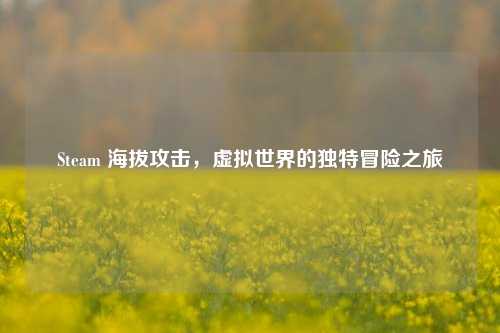 Steam 海拔攻击，虚拟世界的独特冒险之旅