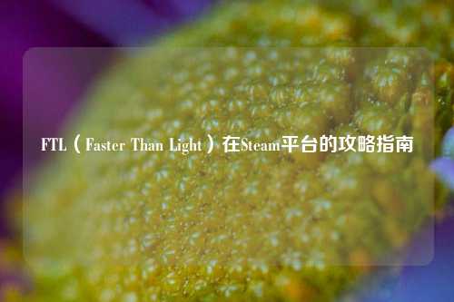 FTL（Faster Than Light）在Steam平台的攻略指南