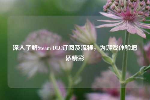 深入了解Steam DLC订阅及流程，为游戏体验增添精彩
