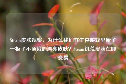 Steam皮肤观察，为什么我们在生存游戏里攒了一柜子不顶饿的漂亮皮肤？Steam饥荒皮肤在哪交易