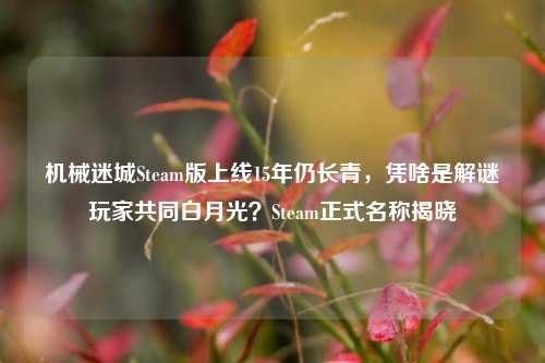 机械迷城Steam版上线15年仍长青，凭啥是解谜玩家共同白月光？Steam正式名称揭晓