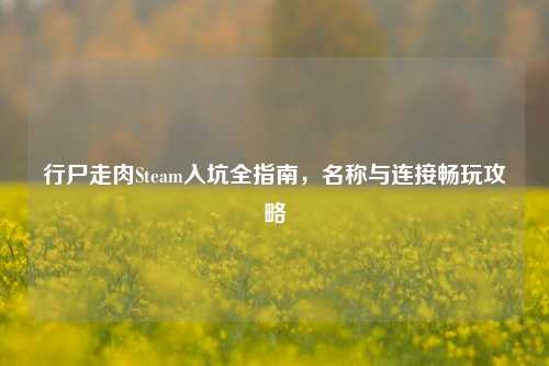 行尸走肉Steam入坑全指南，名称与连接畅玩攻略